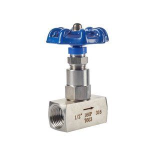 Вентиль голчастий нержавіючий AISI 316 Ру 400 (6000 PSI) Ду 15